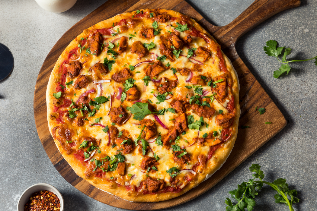 BBQ Chicken Party pizza