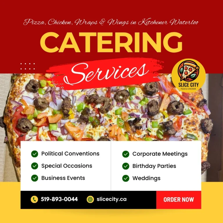 Pizza and Chicken Catering in Kitchener-Waterloo